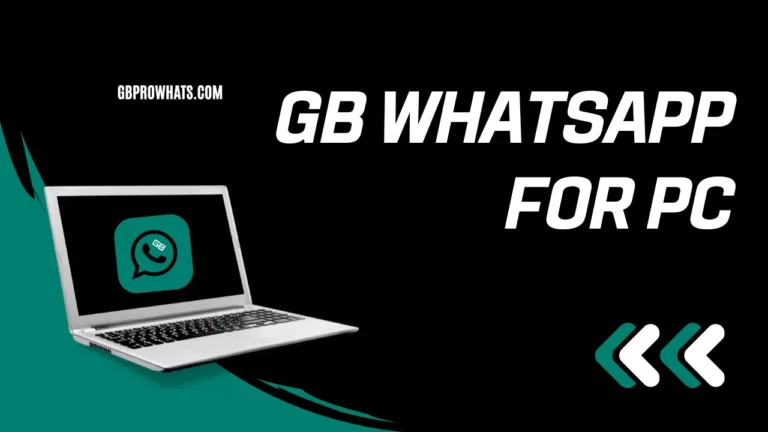 GB WhatsApp pro for pc